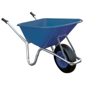 90 Ltr Wheel Barrow - Blue