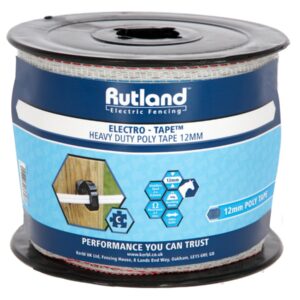 ELECTROTAPE 12mm X 100mt - White/Blue/Red