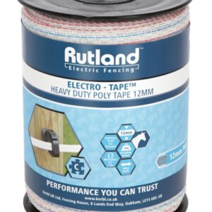 ELECTROTAPE 12mm X 200mt - White/Blue/Red